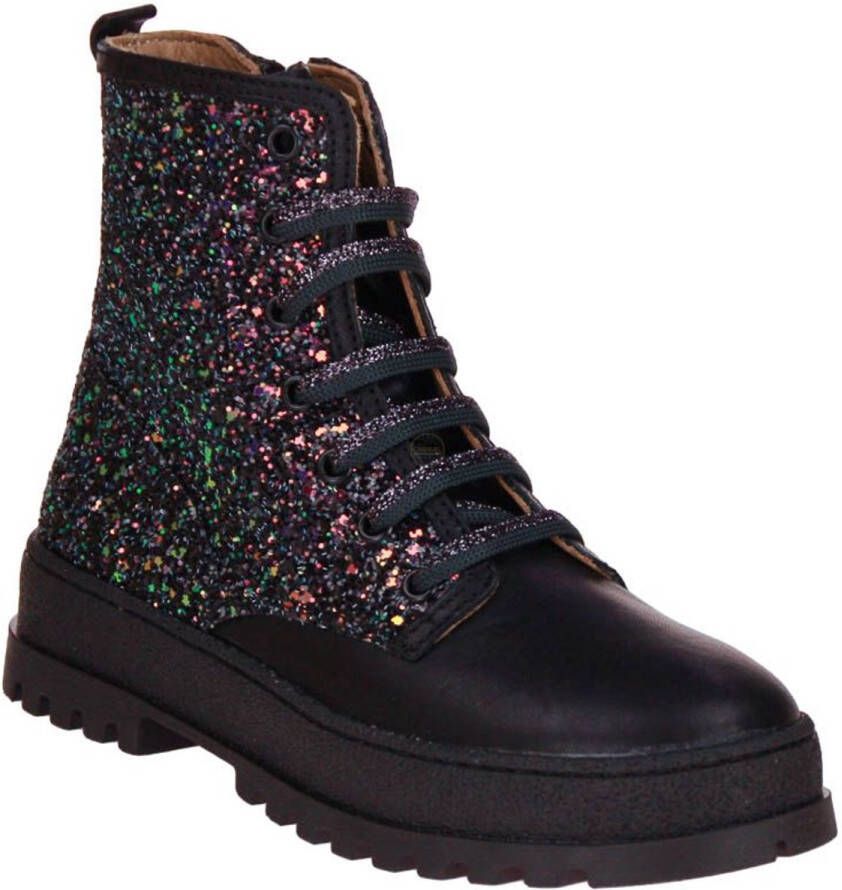 Stones and Bones Blesa Veterboot Zwart