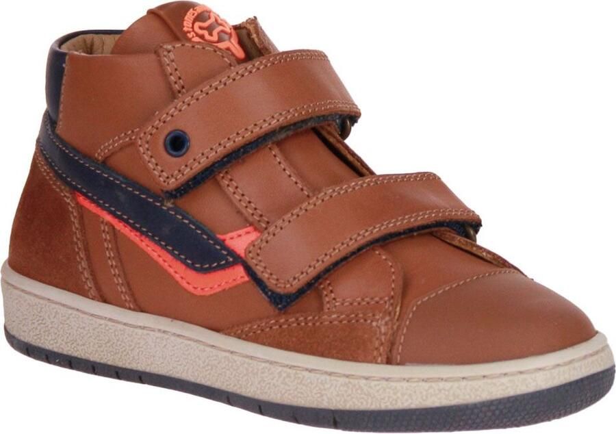 Stones and Bones Crosp Cogna Blauwe Velcroschoen