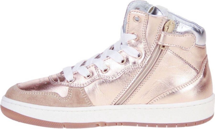 Stones and Bones Losot Metallic Zalmroze Sneaker Roze Dames - Foto 4