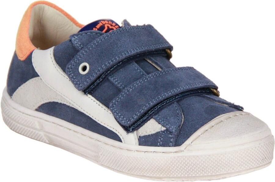 Stones and Bones Marro Velcroschoen Blauw