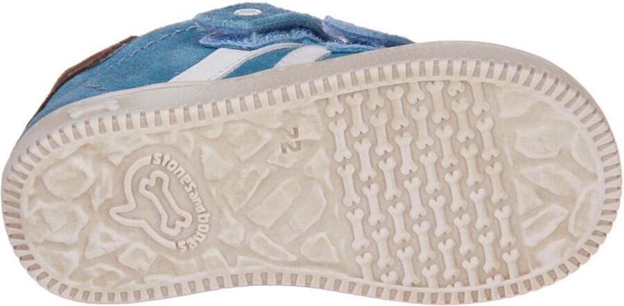 Stones and Bones Niso Velcoschoen Blauw