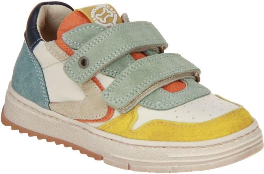 Stones and Bones Party Velcroschoen Offwhite-Kaki