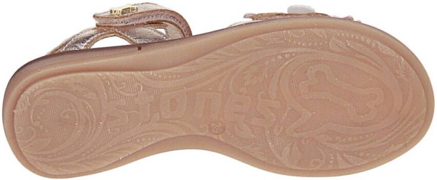 Stones and Bones Zilas Roze Metallic Sandaal