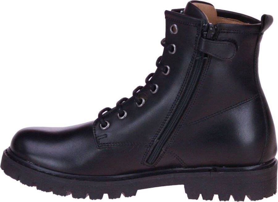 Stones and Bones Stones & Bones Basis Zwarte Veterboot