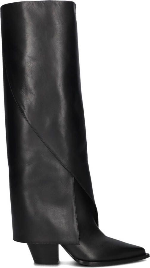 STRATEGIA Laarzen Dames E-4080 Maat: 40 Materiaal: Leer Kleur: Zwart