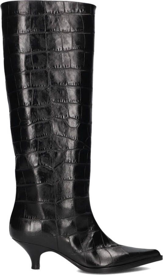STRATEGIA Laarzen Dames E-4301-c Maat: 37 Materiaal: Leer Kleur: Zwart