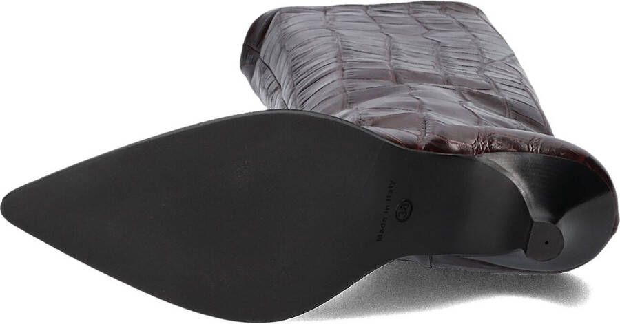 Strategia E-4301-c Laarzen Leer Dames Rood
