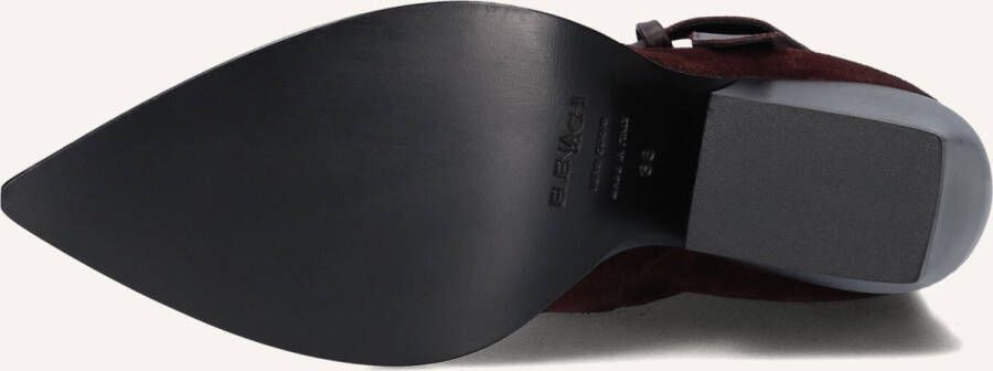 STRATEGIA Enkellaarsjes Dames E-4494 Maat: 37 Materiaal: Suède Kleur: Rood - Foto 2