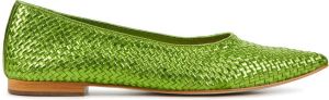 Strategia Instappers Dames Instapschoenen Damesschoenen Leer F57 Groen