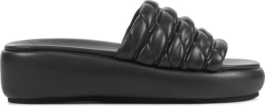 Strategia Slippers Slides Dames B45 Zwart