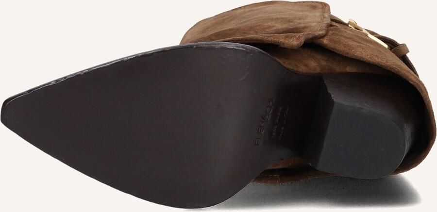 STRATEGIA Hoge Laarzen Dames E-4491 Maat: 41 Materiaal: Suède Kleur: Bruin - Foto 3