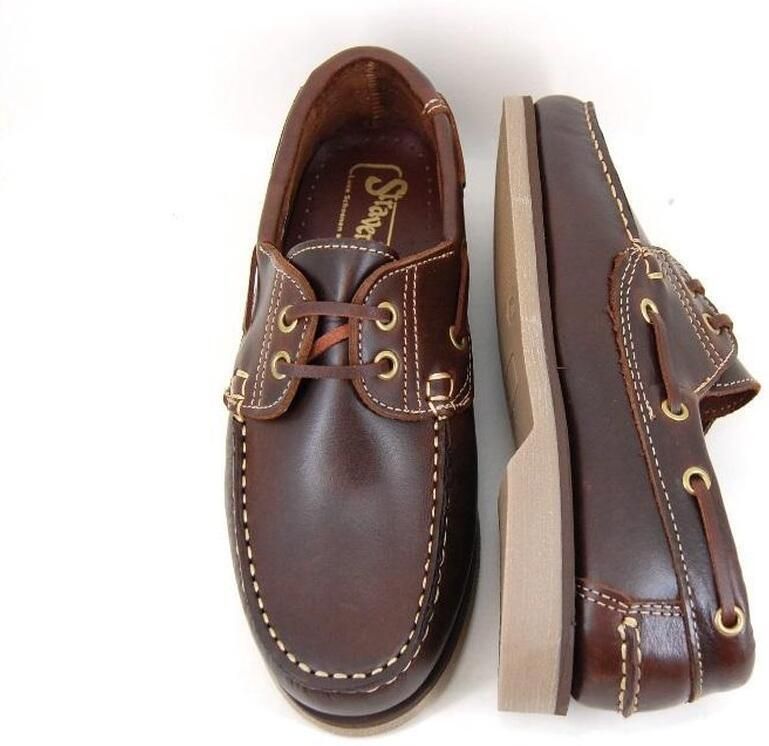 Stravers Grote Maten Schoenen Stravers -Bootschoenen met Anti-Slip Zool Bruin Grote Maten Heren Bootschoenen - Foto 4