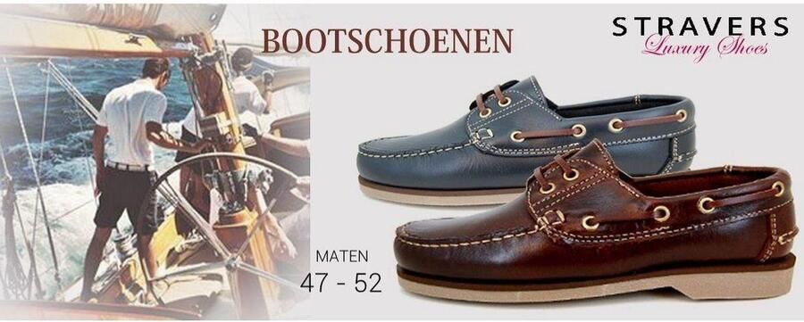 Stravers Grote Maten Schoenen Stravers -Bootschoenen met Anti-Slip Zool Bruin Grote Maten Heren Bootschoenen - Foto 8