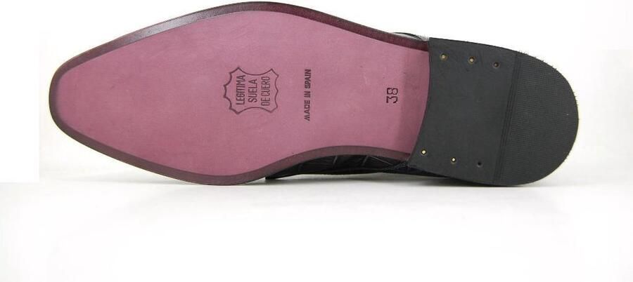 Stravers Grote Maten Schoenen Stravers Nette Herenschoenen Bruin Grote Maten Veterschoenen - Foto 7