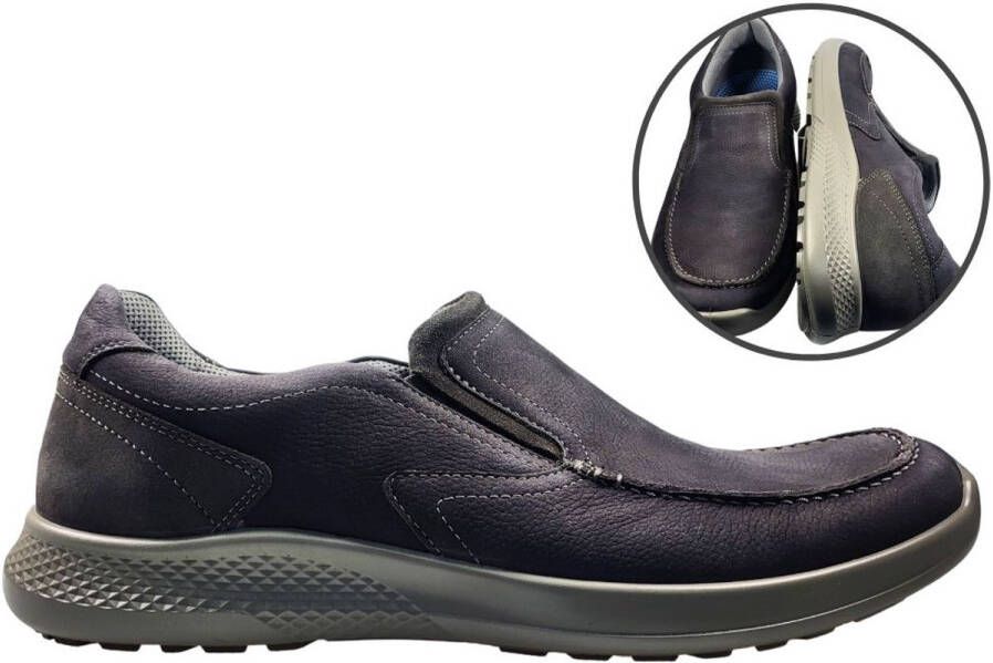 Stravers Grote Maten Schoenen Stravers Herenschoenen Sneaker Nubuck Instapper Grote Maten Heren