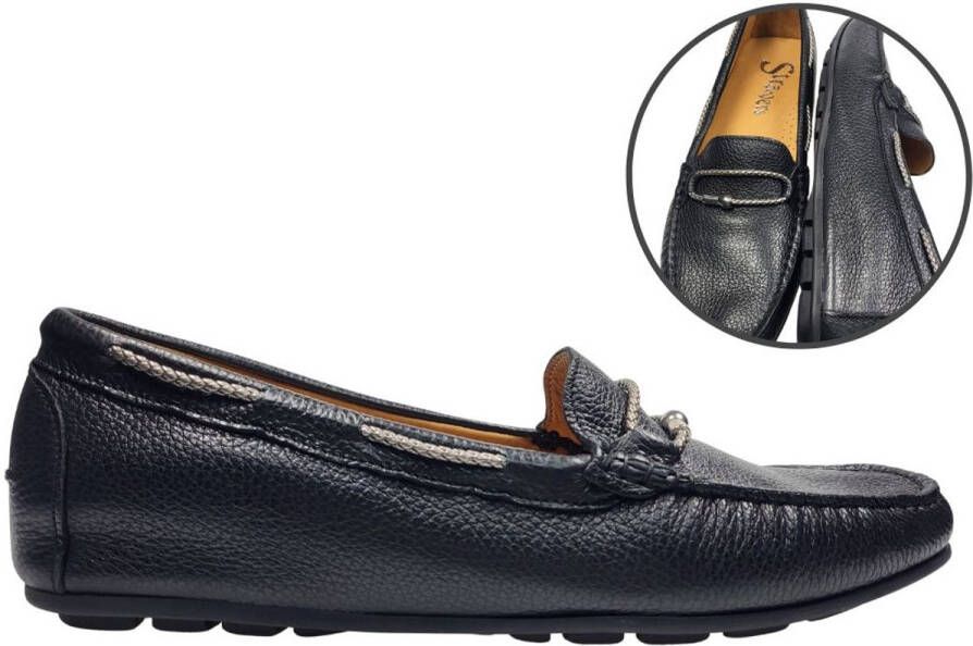 Stravers Grote Maten Schoenen Stravers Luxe Mocassins Drivers Shoes Dames Grote Maten Zwarte Leren Instappers
