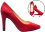 Stravers Grote Maten Schoenen Stravers Rode Pumps Grote Maten Chique Hoge Hakken - Thumbnail 2