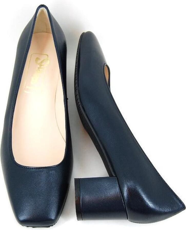 Stravers Grote Maten Schoenen Stravers Stewardess Pumps Grote Maten Blauwe Damesschoenen - Foto 5