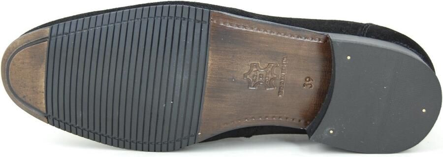 Stravers Kleine Maten Schoenen Stravers Instappers met Kwastjes Heren Kleine Maten Tassel Loafers Zwart - Foto 9