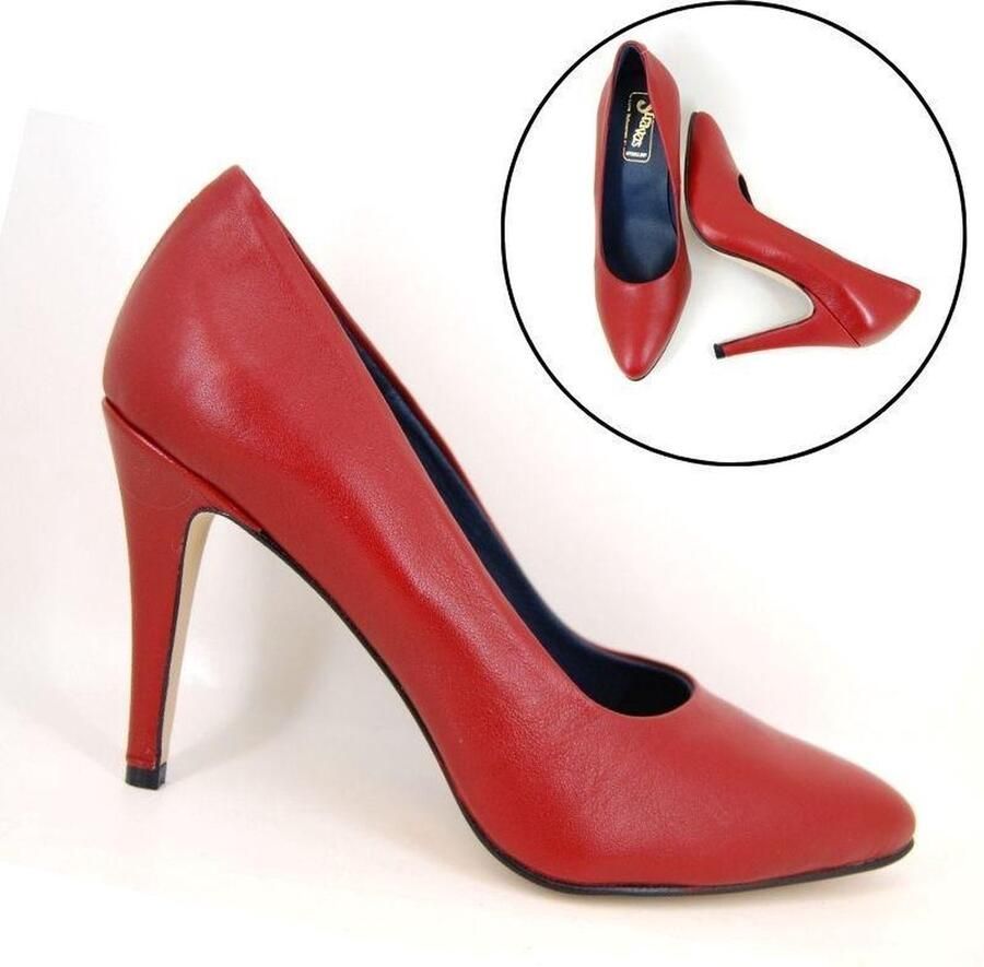 Stravers Kleine Maten Schoenen Stravers Pumps Rood Kleine Maten Rode Hoge Stiletto Hakken