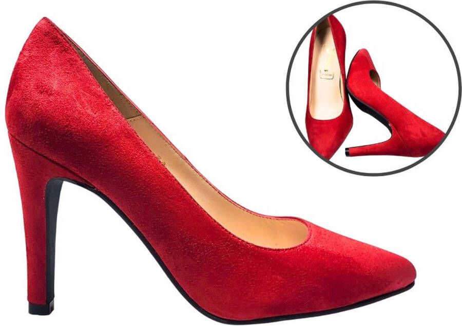 Stravers Kleine Maten Schoenen Stravers Rode Pumps Kleine Maten Chique Hoge Hakken