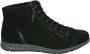 Strober ELEONORE~68096H~~~~~~~~~~~~~~~ Hoge sneakersVeterlaarzenDames veterschoenenDames sneakersHalf-hoge schoenen Zwart - Thumbnail 1