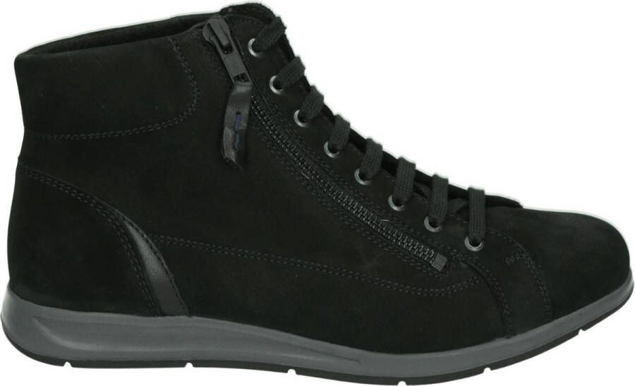 Strober ELEONORE 68096H Volwassenen VeterlaarzenHoge sneakersDames veterschoenenHalf-hoge schoenen Zwart