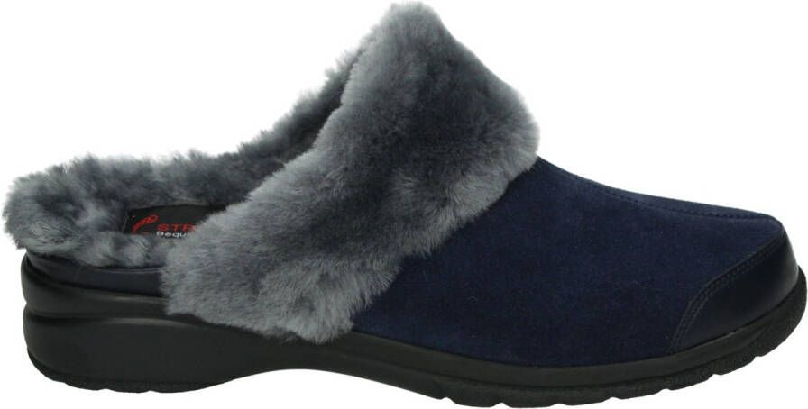 Strober GABY~72081H~~~~~~~~~~~~~~~~~~~ Dames pantoffels Blauw