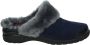 Strober GABY~72081H~~~~~~~~~~~~~~~~~~~ Dames pantoffels Blauw - Thumbnail 1
