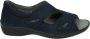 Strober HANKA~74092H~~~~~~~~~~~~~~~~~~ Sandalen met hakDames Sandalen Blauw - Thumbnail 1
