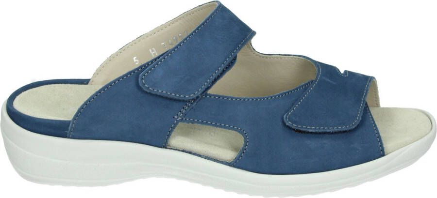 Strober HANNA~74003H~~~~~~~~~~~~~~~~~~ Dames slippers Blauw