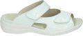 Strober HANNA~74003H~~~~~~~~~~~~~~~~~~ Dames slippers Wit beige - Wit