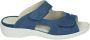 Strober HANNA 74003H Volwassenen Dames slippers Kleur Blauw - Thumbnail 1