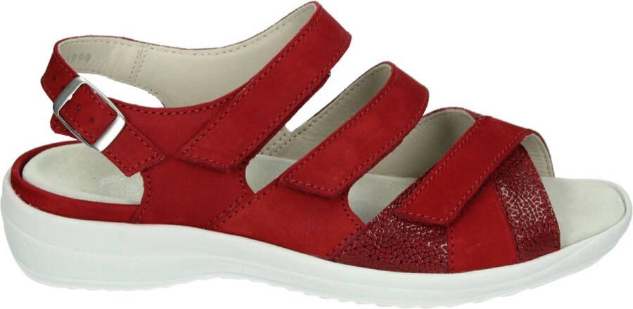 Strober HEDWIG 74023K Volwassenen Dames slippers Kleur Rood