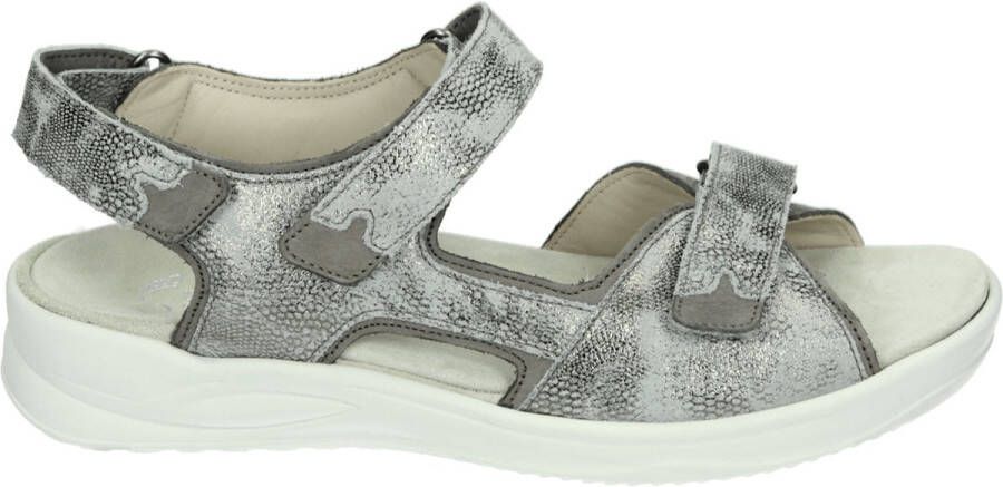 Strober KASSANDRA65021H Platte sandalenDames Sandalen Grijs