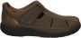 Strober MAURICE~86030H~~~~~~~~~~~~~~~~ Heren sandalen Bruin - Thumbnail 3