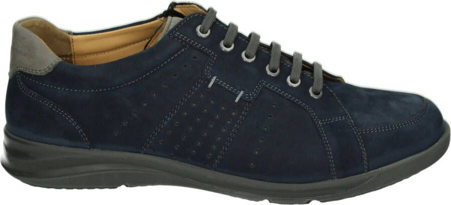 Strober PASCAL~57056H3~~~~~~~~~~~~~~~~ Vrije tijdsschoenenHeren veterschoenHeren sneakersCasual Blauw
