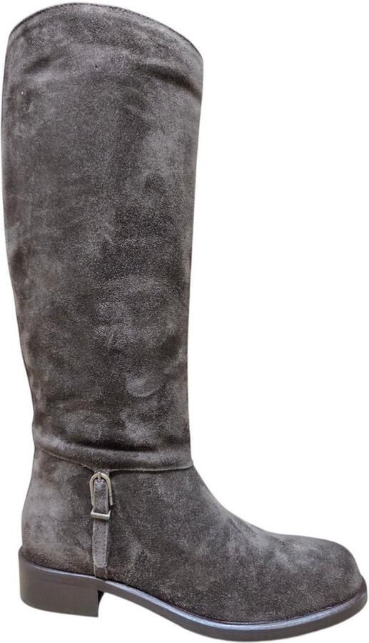 Studio Aria TW702 Crosta Corvino Laarzen Bruin Suede Dames Bruin