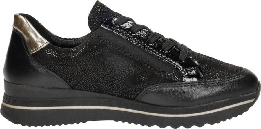 Sub55 Comfort Collection Cali 05 Veterschoenen Laag Zwart