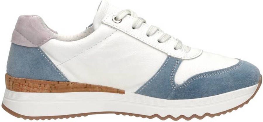 Sub55 Comfort Collection Claire 25 Sneakers Laag Licht blauw
