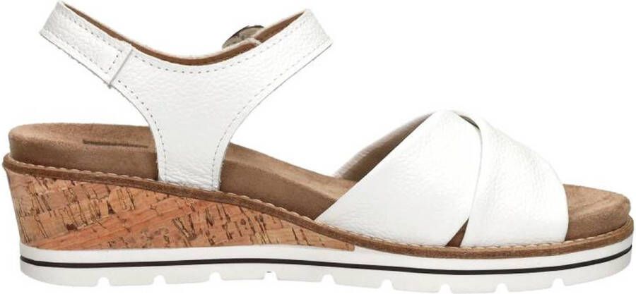Sub55 Comfort Collection Klara 02 Sandalen Plat Wit - Foto 1