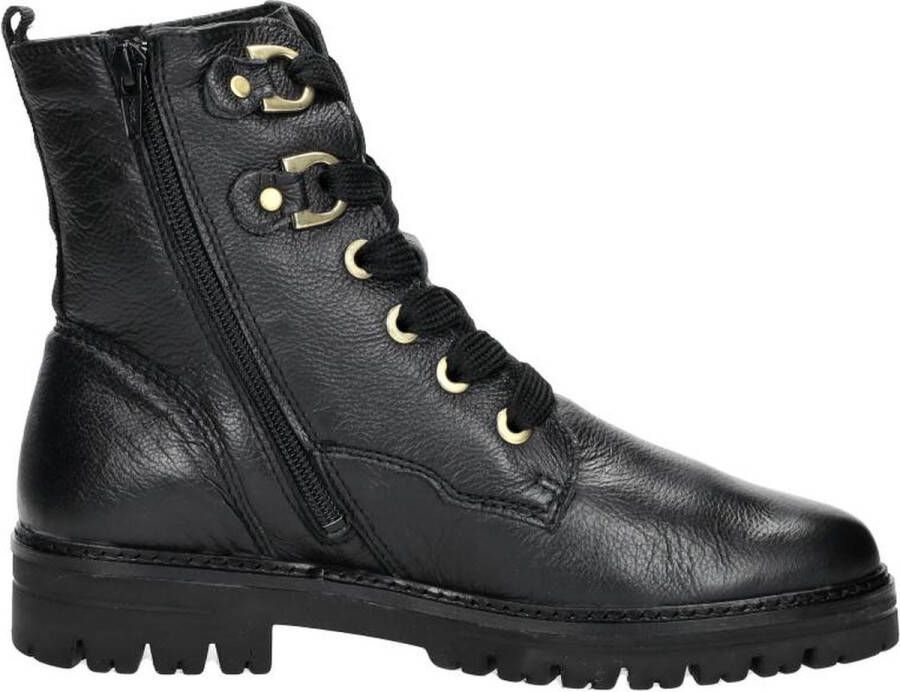 Sub55 Comfort Collection Leila 28 Veterschoenen Hoog Zwart
