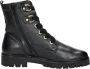 Sub55 Comfort Collection Leila 28 Veterschoenen Hoog Zwart - Thumbnail 1