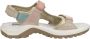Sub55 Comfort Collection Lexa 37 Sandalen Plat Beige - Thumbnail 1