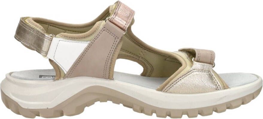 Sub55 Comfort Collection Lexa 37 Sandalen Plat Goudkleur