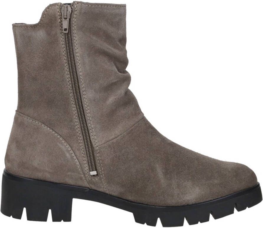Sub55 Comfort Collection Molly 04 Enkellaarsjes Plat Taupe