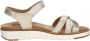Sub55 Comfort Collection Romi 22 Sandalen Plat goudkleur - Thumbnail 1