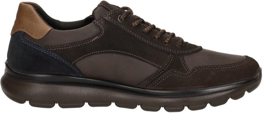 Sub55 Comfort Collection Ernest Veterschoenen Laag Donkerbruin