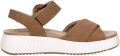 Sub55 Comfort Collection Harper 01 Sandalen Plat cognac - Cognac