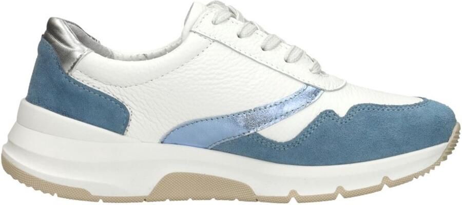 Sub55 Comfort Collection Jasmin 01 Sneakers Laag licht blauw